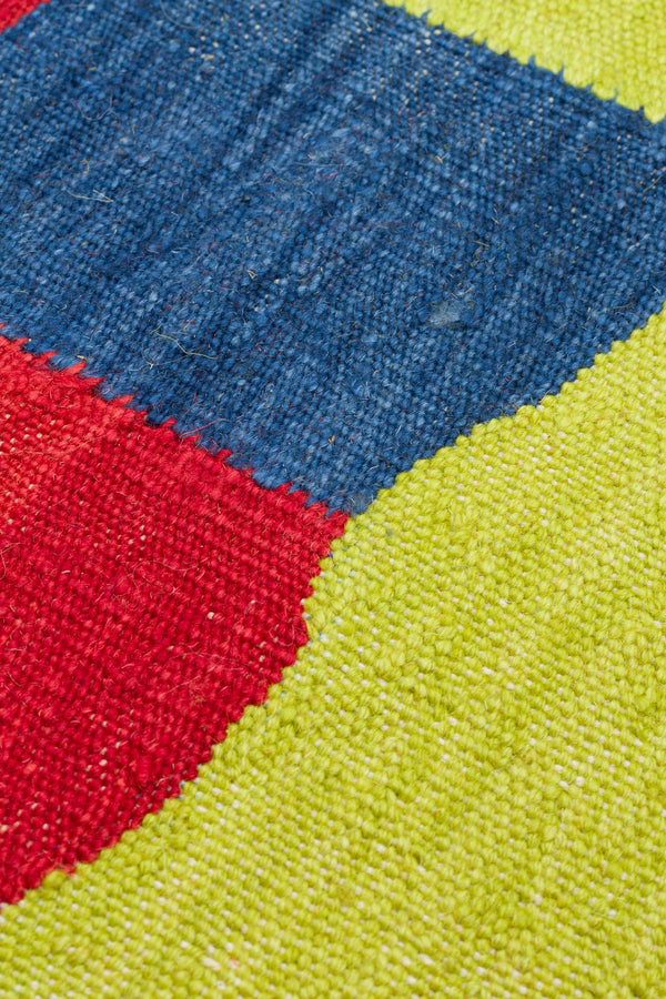 "KISSING BIRDS", by Aslı Özbek, Handwoven rug