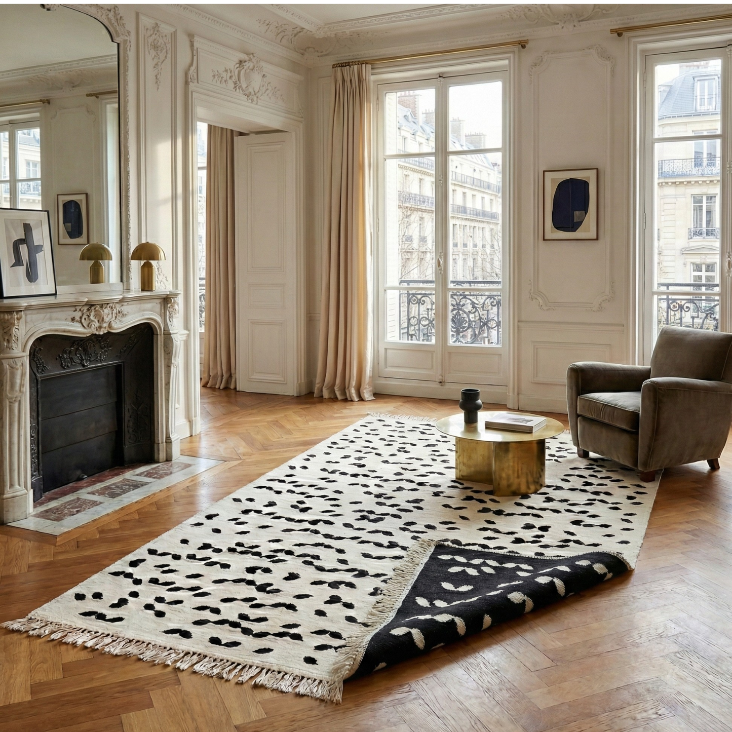 "MIGRATION", by Bilge Kalfa, Rug