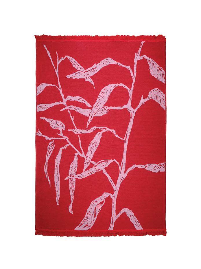 Vegan rug (Double-sided): "BECAUSE OF THE DELICACIES", by Vardal Caniş Su TheKeep