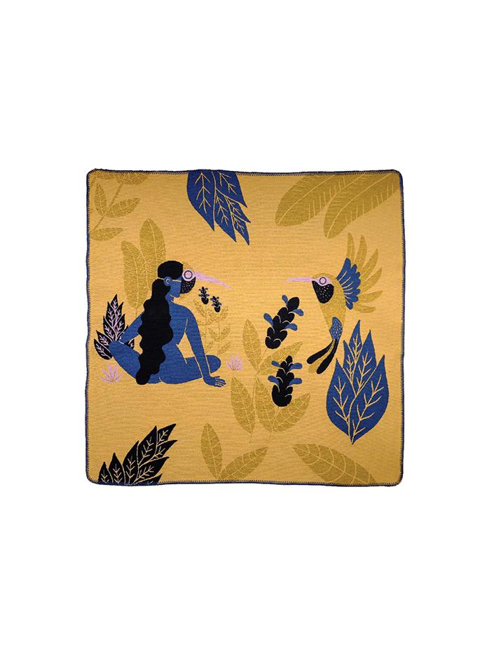 Vegan rug (Double-sided): "SPIRIT ANIMAL", by Joanna Winograd TheKeep