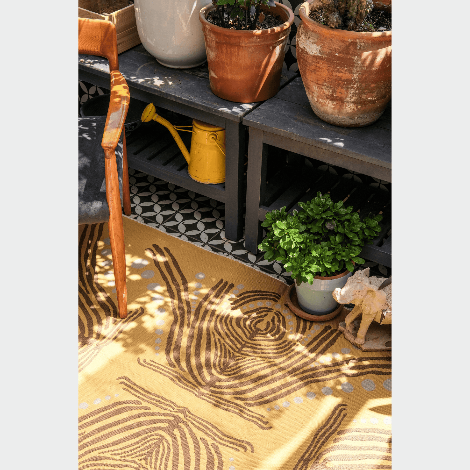 "UNFOLDING", by Monica Bond, Rug - TheKeep GlobalDouble sided rug