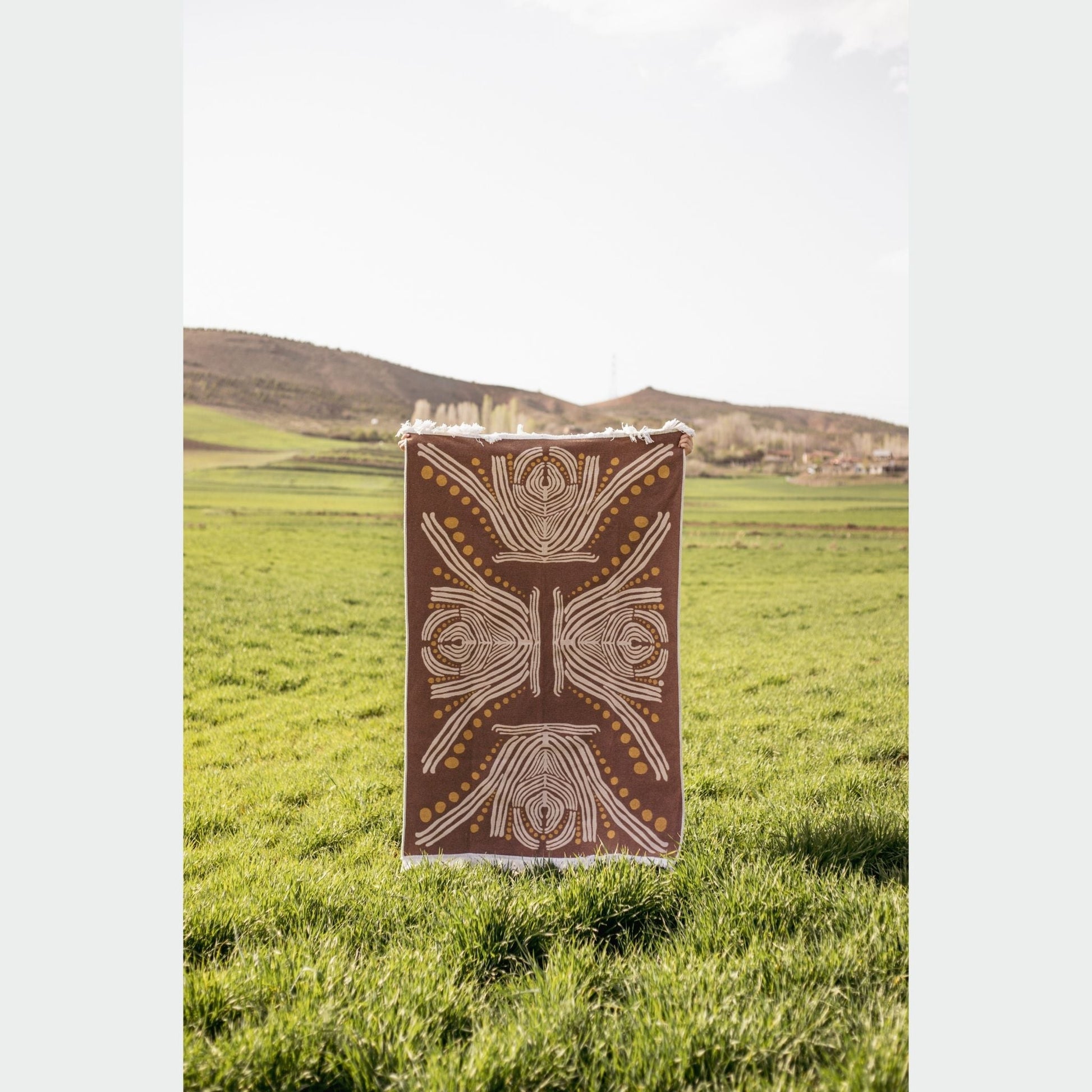 "UNFOLDING", by Monica Bond, Rug - TheKeep GlobalDouble sided rug