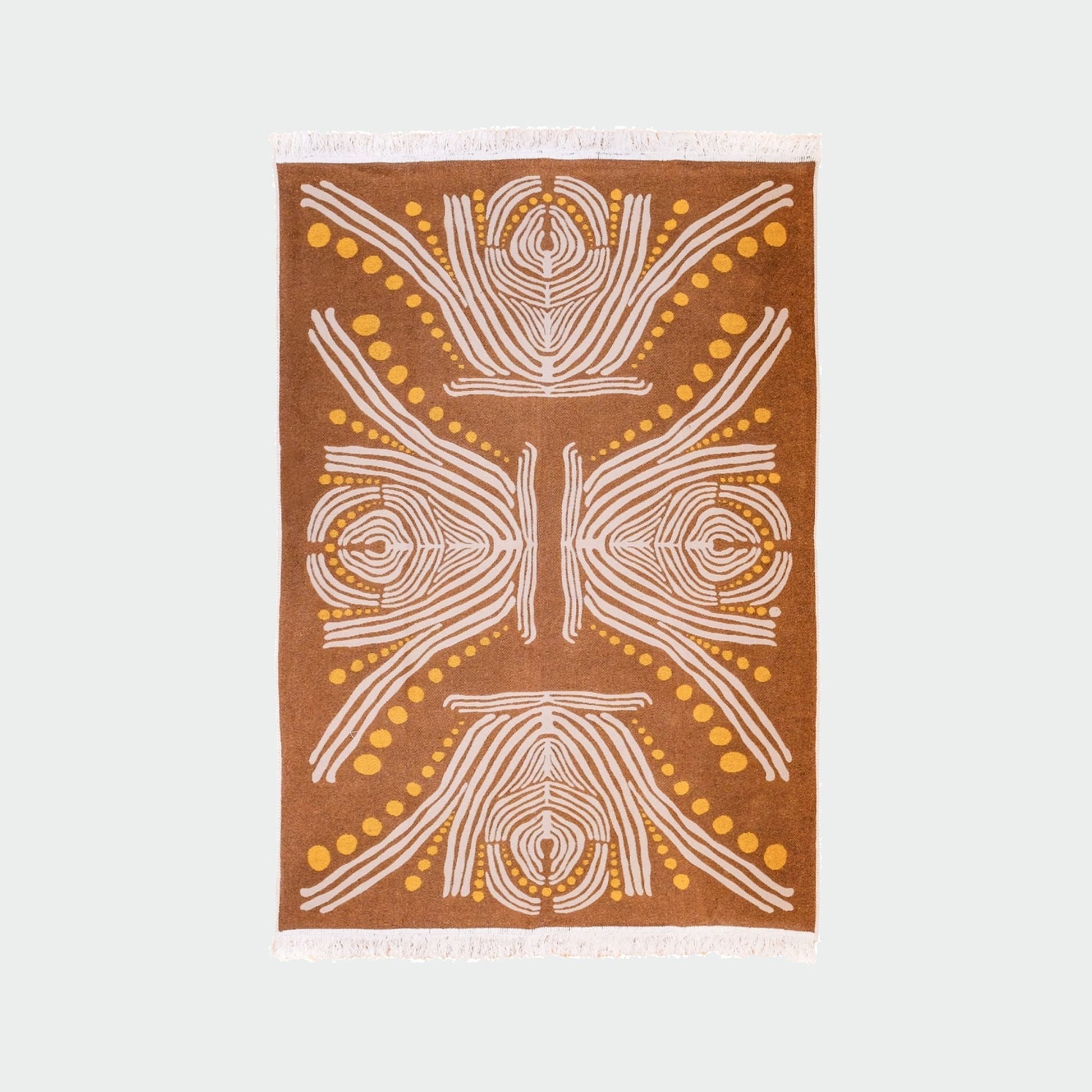"UNFOLDING", by Monica Bond, Rug - TheKeep GlobalDouble sided rug