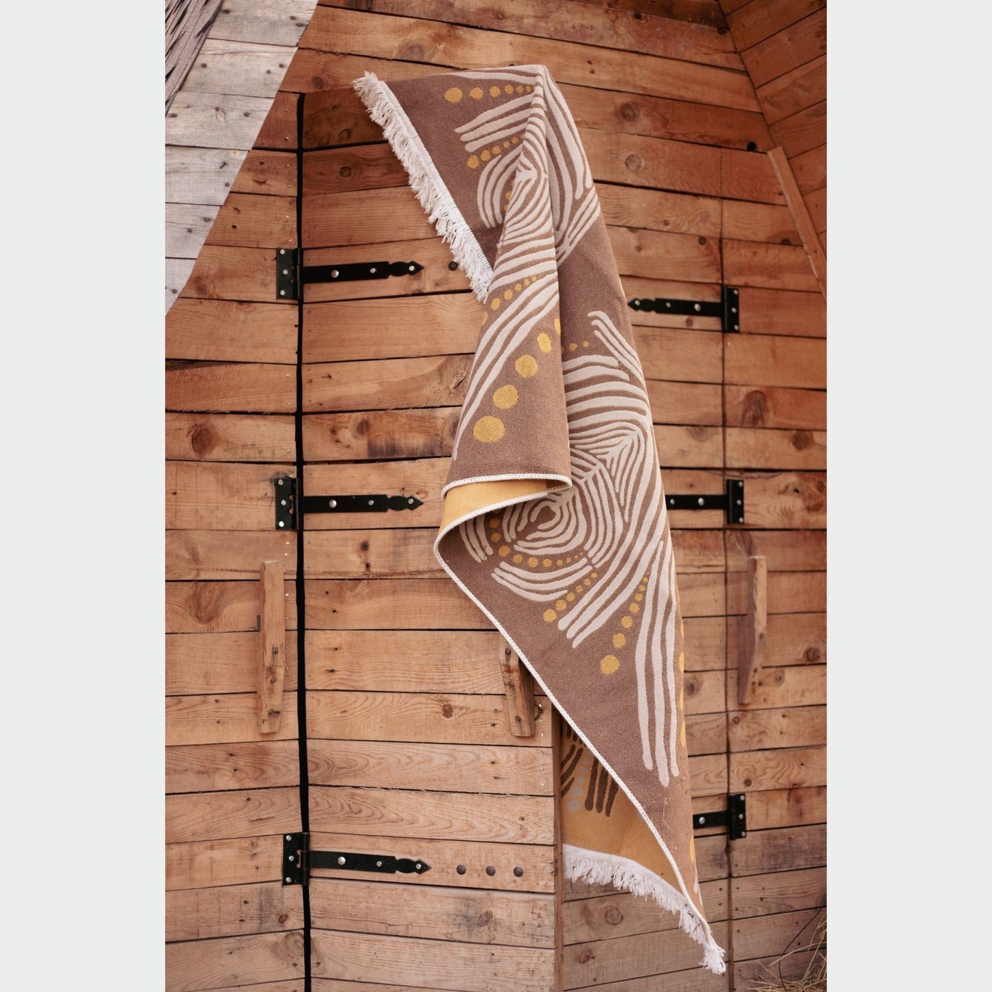 "UNFOLDING", by Monica Bond, Rug - TheKeep GlobalDouble sided rug