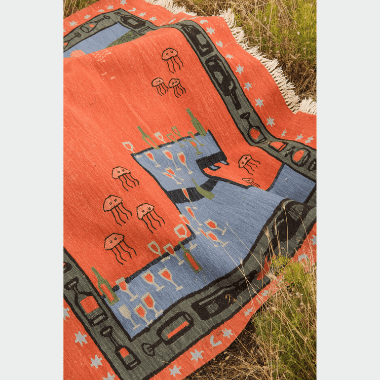Collection: "VOYAGE SUMMER", August 2023 (Handwoven Rugs)