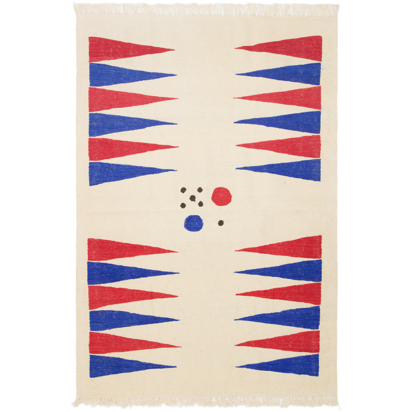 "BLUE RED WHITE", Serap Güneri, Rug Kilim