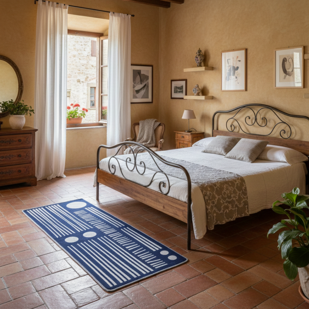 „GRANDMA'S GARDEN“, von Bilge Kalfa, Teppich