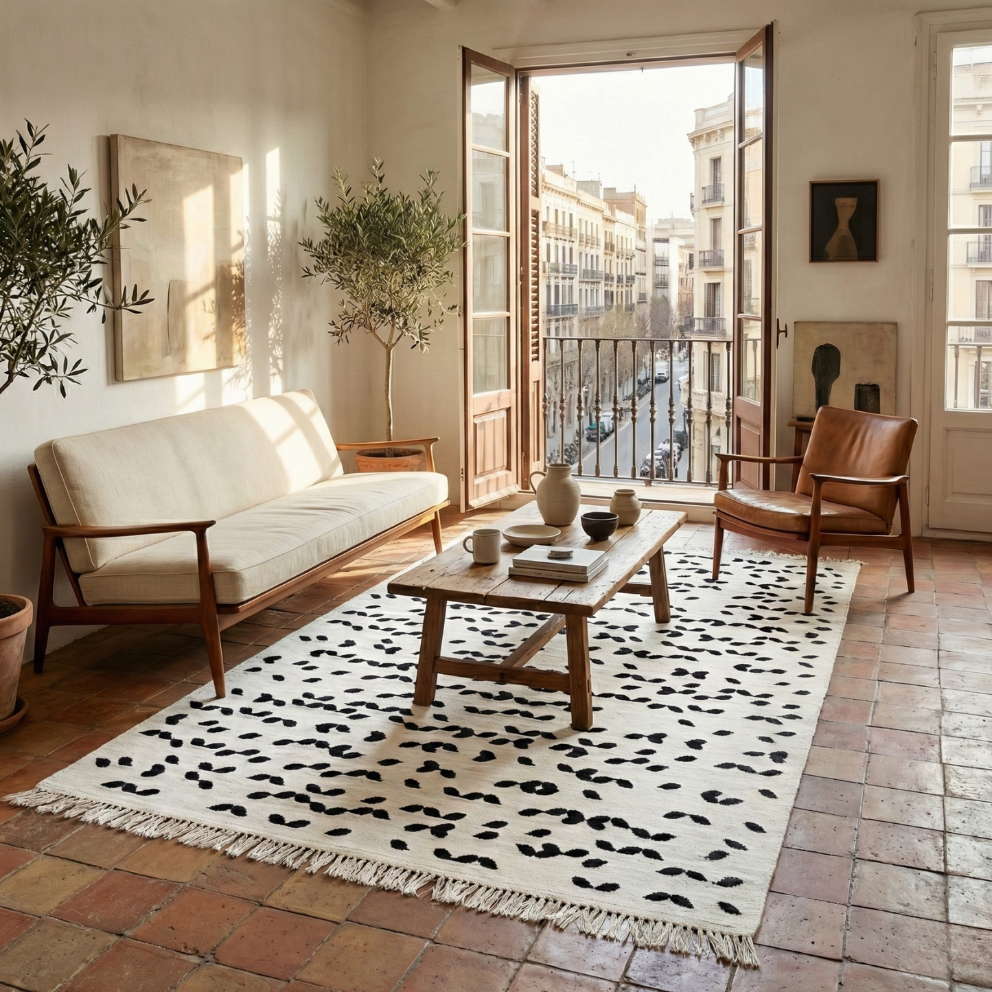 "MIGRATION", by Bilge Kalfa, Rug