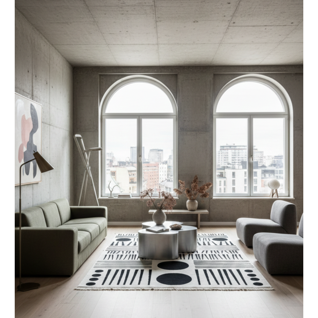 „GRANDMA'S GARDEN“, von Bilge Kalfa, Teppich