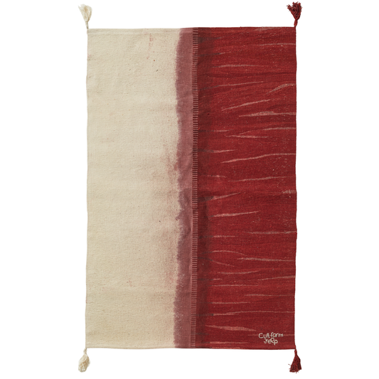 "TERRACOTTA", by Merve Abedan - Cult Form, Handwoven rug