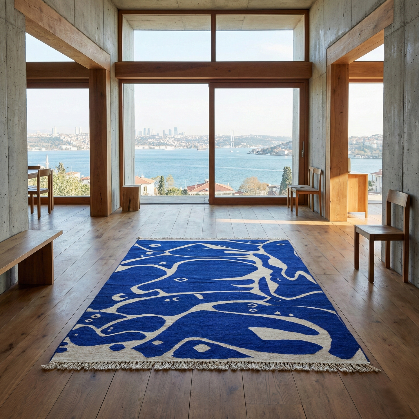 „CHOIR OF WEIRDOS“, von Bilge Kalfa, Teppich 