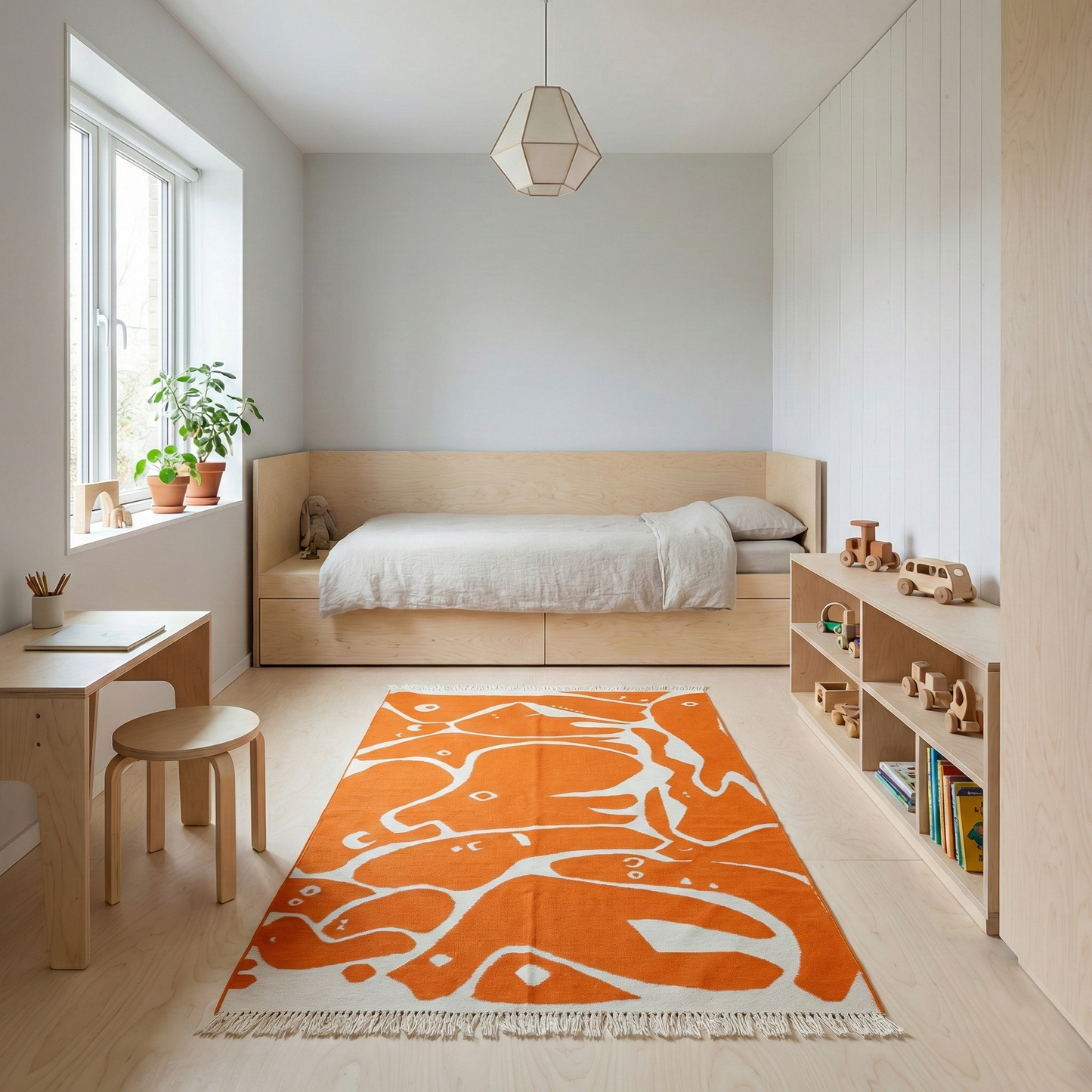 „CHOIR OF WEIRDOS“, von Bilge Kalfa, Teppich 