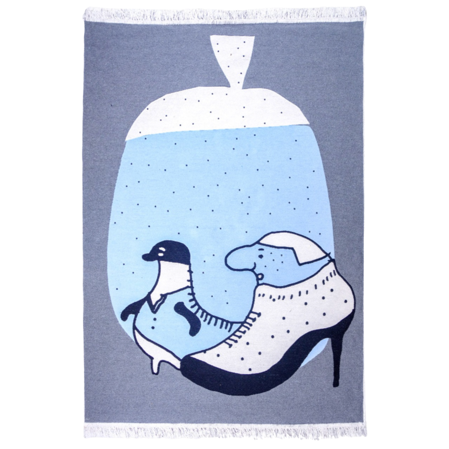 "BEST FRIEND FOREVER", by Didem Çabukel, Rug