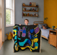 "CHANCE THINGS", by Chance Ricci, Handwoven rug