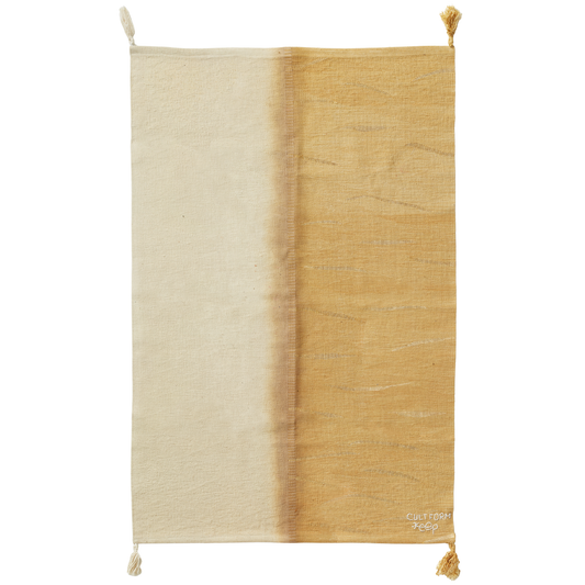 "MUSTARD", by Merve Abedan - Cult Form, Handwoven rug