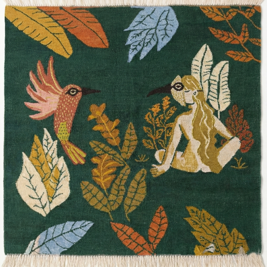 "SPIRIT ANIMAL", by Joanna Winograd, Rug