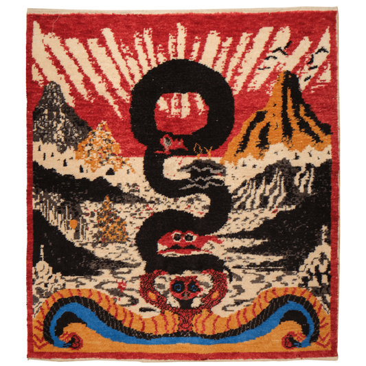 "PROTECTOR", by Gaye Su Akyol, Handwoven carpet