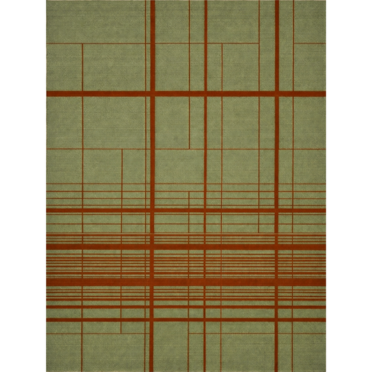 "SUNSET", by Senem Akçay, Handwoven rug