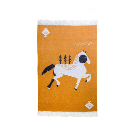 Handwoven rug: "ABUNDANCE", by Gizem Ulusoy TheKeep