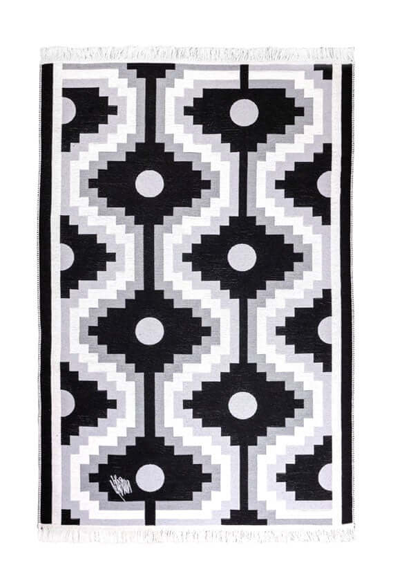 Vegan rug (Double-sided): "CORRIDOR", by Nurgül Yeşilçay TheKeep